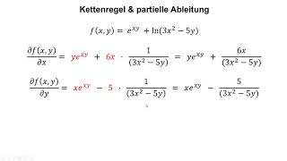 Kettenregel amp totale Ableitung [upl. by Neerak]