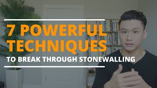 Stonewalling in Relationships Try These 7 PROVEN Strategies To Break Through Her Stonewalling [upl. by Iznil]