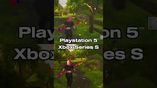 Xbox Series S VS Playstation 5  Fortnite Graphics fortnite xboxseriess gaming ps5 benchmark [upl. by Jessica]