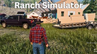 Ranch Simulator Ep19 Building Cheese Factory [upl. by Cadmar896]