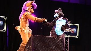 Gale amp Strobes  Anthrocon 2016 Fursuit Dance Competition [upl. by Siver]