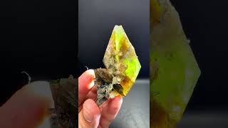 Titanite Crystal from Pakistan  Fine Art Minerals  Titanite [upl. by Ahsinotna933]