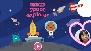 Sago Mini Space Explorer Gameplay gameplay [upl. by Kalk536]