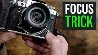 Fujifilm Focus Trick  Double Tap [upl. by Kanya]