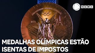 Medalhas olímpicas estão isentas de impostos no Brasil [upl. by Lehacim789]