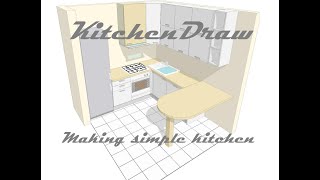 KitchenDraw making simple kitchen [upl. by Marshal712]