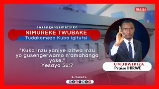 Ihirwe Praise  Nimureke Twubake Tudakomeza kuba Igitutsi Igice cya Mbere [upl. by Acilejna]