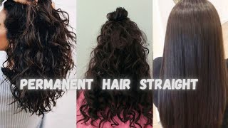 permanent hair straightRebounding smoothingtutorialHeer world [upl. by Adall]