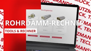 Dämmdicken ermitteln  RohrdämmRechner  ROCKWOOL [upl. by Christi637]