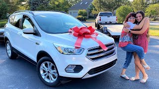 SURPRISING MY MOM WITH A NEW CAR FOR HER BIRTHDAY [upl. by Coltun]