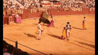 Spain Andalusia Ronda bullfight 1963 Cavedwellings [upl. by Rbma]