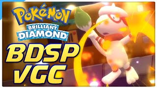 BDSP VGC Pokemon Brilliant Diamond and Shining Pearl Competitive Doubles Wifi Battle [upl. by Adnam895]