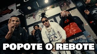 BLACKY DRIPPY Shelow Shaq Papy Black  POPOTE O REBOTE 💚🍍 Official Video Remix [upl. by Ennyletak]