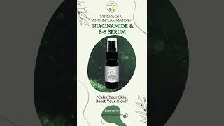 Synergistic Antiinflammatory Niacinamide amp B5 Serum [upl. by Xed]