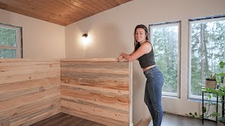 Transforming Our Own Milled Lumber Into A Stunning Feature Wall [upl. by Alexina]