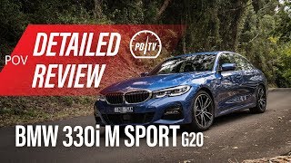 2019 BMW 330i G20 M Sport Detailed review POV [upl. by Liddie]