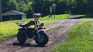 Trailer park man zoomin down the trail [upl. by Moe]