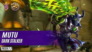 Mutu ANDROXUS PALADINS COMPETITIVE PRO PLAYER DARK STALKER [upl. by Bock]