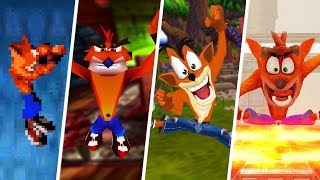 Evolution of the Jump in Crash Bandicoot Games [upl. by Harbird]