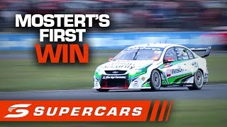 FLASHBACK Chaz Mosterts first win during his 2013 season debut  Supercars 2020 [upl. by Haily]