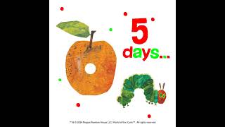 2024 Eric Carle Christmas Day Countdown – 5 Days [upl. by Main]