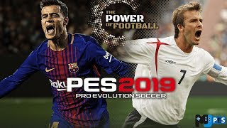 PES 2019  Todas as novidades Trailer novidades e gráficos [upl. by Siravrat]