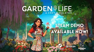 Garden Life A Cozy Simulator  Steam Fest Demo Trailer [upl. by Bohlin]