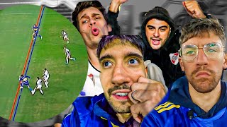 Boca vs Talleres  Reacciones de Amigos  Liga Argentina 2024 [upl. by Calvina]