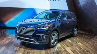 2017 Hyundai Santa Fe Review system acceleration [upl. by Pearlstein]