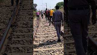 Rail track Dstressing work video rampal [upl. by Elsi186]