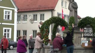 Osterbrunnnen in Baunach Breitengüßbach Lauf und Rattelsdorf [upl. by Ware866]