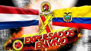 HOLANDA VS ECUADOR  MUNDIAL QATAR 2022  Los Expulsados [upl. by Atsev]