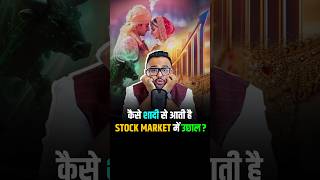 कैसे शादी से आती है Stock Market में उछाल shorts shortsvideo reels [upl. by Einaffit577]