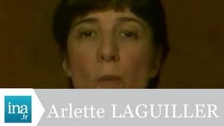 Arlette LAGUILLER campagne élection présidentielle 1981  Archive vidéo INA [upl. by Attiuqal404]