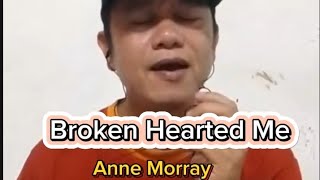 Love Song Cover Anne Morray BROKEN HEARTED ME trending music insrumental fingerstyle [upl. by Aicnatsnoc]