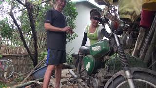 Restore damaged old German SIMSON BS51  Restore SIMSON BS51 to working condition again [upl. by Htebsil]