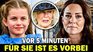 Charlotte lässt während der Krönung die königliche Bombe platzen nachdem Camilla Kate beschimpft [upl. by Naoma]