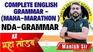 English Grammar MahaMarathon  Understanding Parts of Speech A Beginners Guide  By Manish sir [upl. by Niawtna]