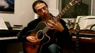 Yngwie Malmsteen Acoustic Guitar Solo Variation [upl. by Naelcm]