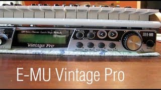 EMU Vintage Pro Simple Demo [upl. by Aitra46]