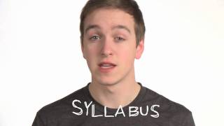 Whats a Syllabus [upl. by Giardap]