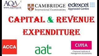 Capital and Revenue Expenditure [upl. by Leuqcar]