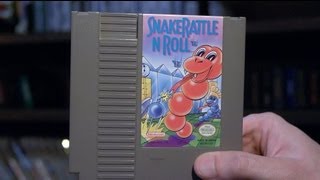 Snake Rattle N Roll NES Video Game James amp Mike [upl. by Kloster]