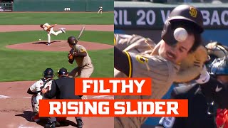 Tyler Rogers Slider Gets Strikeout on Ball That Hits Batter  SF Giants vs San Diego Padres [upl. by Eelram854]