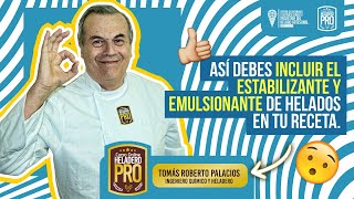 ► Estabilizante y Emulsionante para Helados Artesanales 🤔 ¿Cómo Incluirlo en la Receta 🍨 [upl. by Tammara]