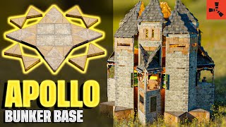 The Apollo META 2x2 SoloDuo Bunker base design║Rust 2023 [upl. by Ivatts]