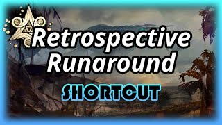 SHORTCUT Retrospective Runaround Jumping Puzzle  Guild Wars 2 [upl. by Eeralav]