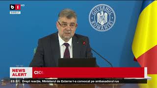 BUGET 2024 CIOLACU „Sunt bani pentru majorarea pensiilor Repet nu vor fi creșteri de taxe” [upl. by Giovanni]