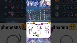 Jhonson  Kasih paham guys jhonson vexana julian mlbb mobilelegends mlbbshorts shorts [upl. by Urba589]