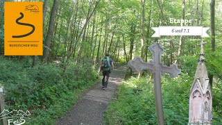 Bergischer Weg 5 25 km von Altenberg bis Bensberg Dom  2 historische Massengräber [upl. by Norrek331]